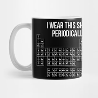 Chemistry Periodic Table Elements T-Shirt - Cool Graphic Tee Mug